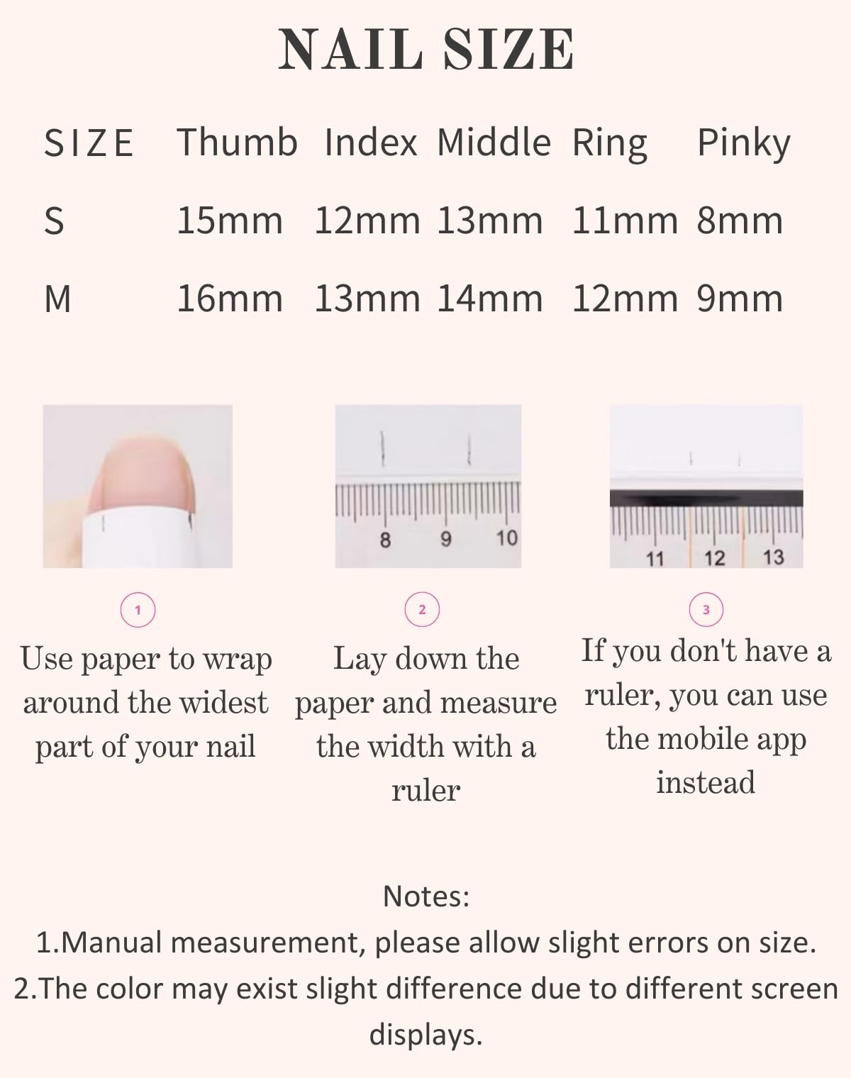 Duotaoii Press On Nails Medium Fake Nails Handmade Coffin False Nails Black Flower Diamond 3d Hand-Painted Nail Charms, Acrylic Nail Kit Glue On Nails,Reusable Stick on Nails for Women 10pcs S