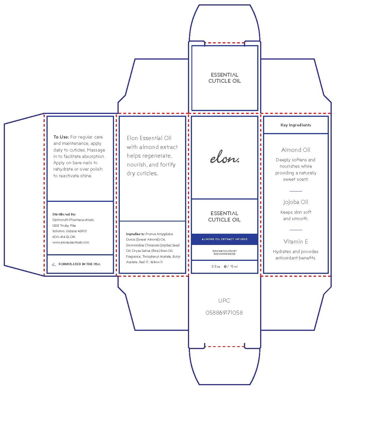 Elon Essentials Kit | Healthy Nail Conditioner & Cuticle Oil Set - Manicure Tools for Daily Strengthening & Moisturizing