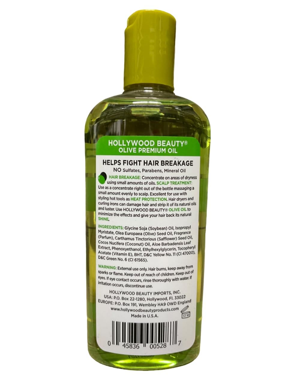 Olive Oil Scalp Treatment - Nourishing Hair Care for Healthy Scalp | 8 oz (Pack of 2)