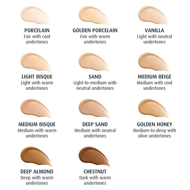 Lune+Aster RealGlow® Skin Tint - This light-diffusing Skin Tint covers and perfects with ultra-lightweight, customizable sheer to medium coverage for a naturally radiant look - Deep Sand