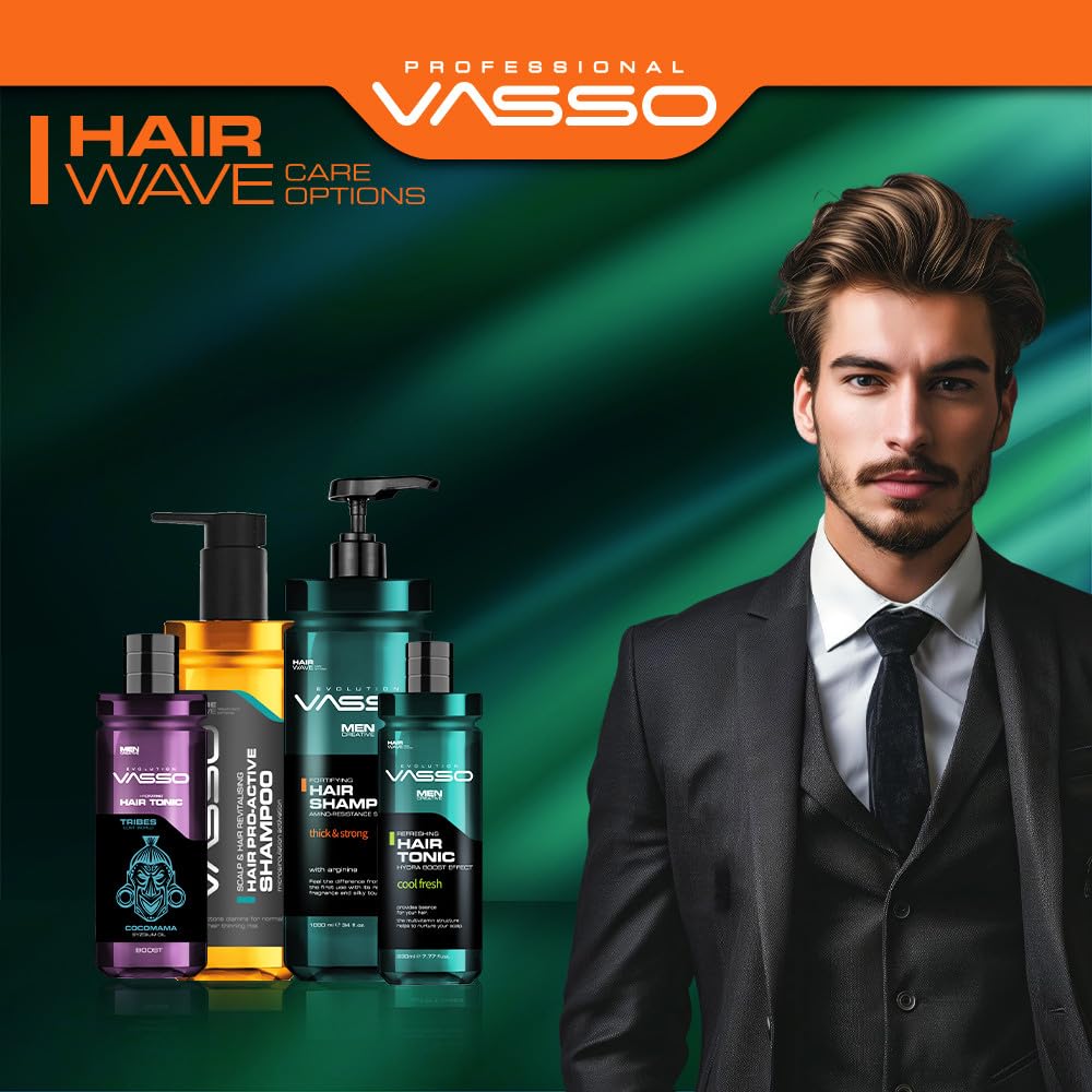 VASSO Hair Shampoo | Anti-Dandruff, Effective Against Dandruff | Dermo 370 ml