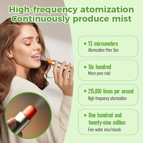 Smart Electric Oral Spray - Probiotic Mouth Spray Fresh Breath, Alcohol Free Breath Spray for Bad Breath, Rechargeable, Travel Size, Various Flavors with 3 Flavors Cartridges