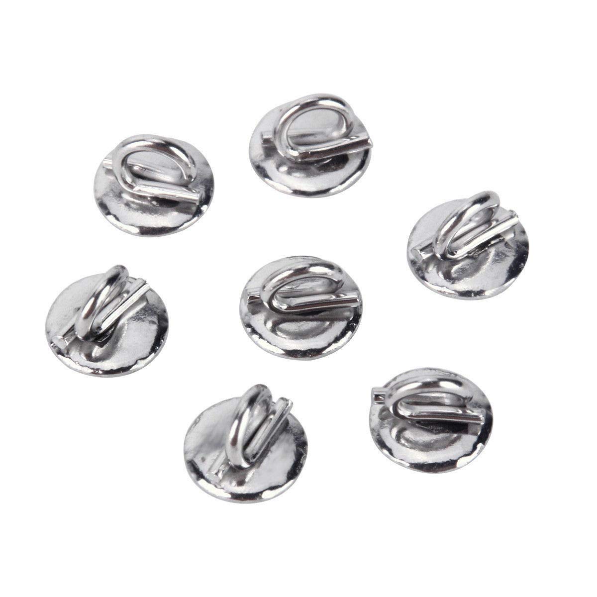 10 Packs Sino Dental Orthodontic Braces Brackets Lingual Buttons Bondable Round Base Eyelets -10pcs/pack (Bond Eyelets)