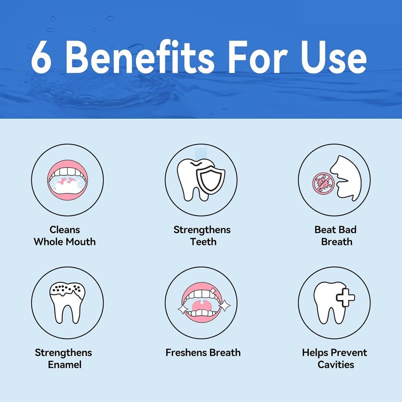 Natural Fresh Breath Mouthwash Tablets - Fluoride & Alcohol-Free Travel Tabs for Plaque Removal & Gum Protection | Refreshing Lime Flavor (30 Count)