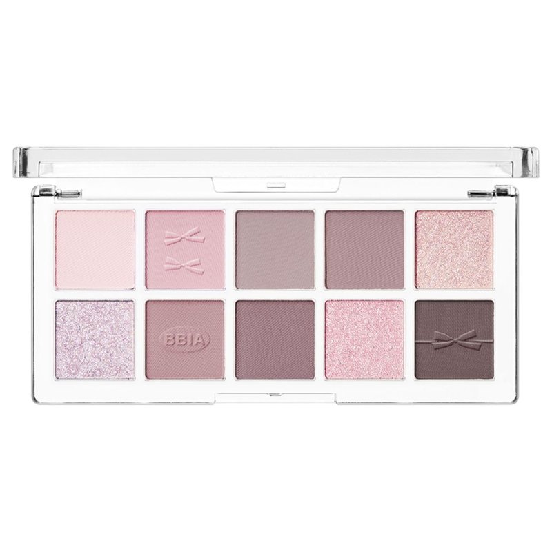 BBIA Essential Eye Palette - Buildable Matte & Shimmer Eyeshadow | Warm Cool Natural Shades (01 Your Mauve)