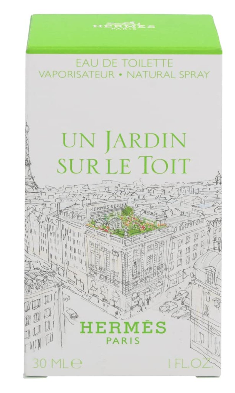 Hermes Un Jardin Sur Le Toit Eau de Toilette Spray for Women, 1 Ounce