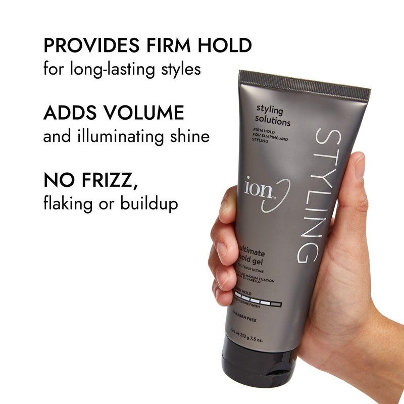 Ultimate Hold Styling Gel - Firm Hold, No Flaking, Paraben Free | 7.5 oz