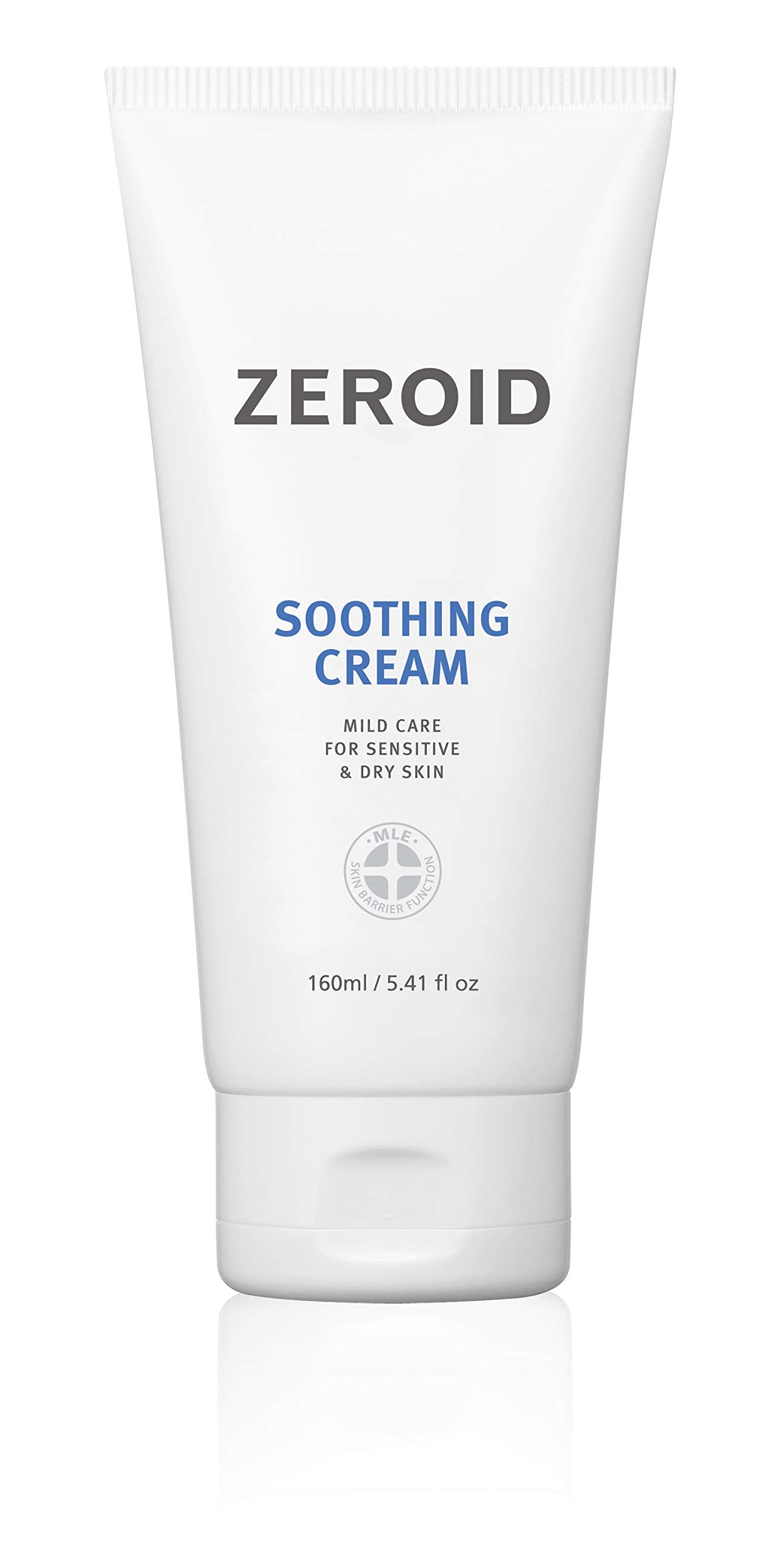 ZEROID | Soothing Cream | Face Moisturizer for Sensitive Skin | Face Cream for Skin Barrier Repair | Facial Lotion for Soothing & Calming | Dermocosmetic Lotion | Korean Skin Care | 5.41 fl oz (160ml)