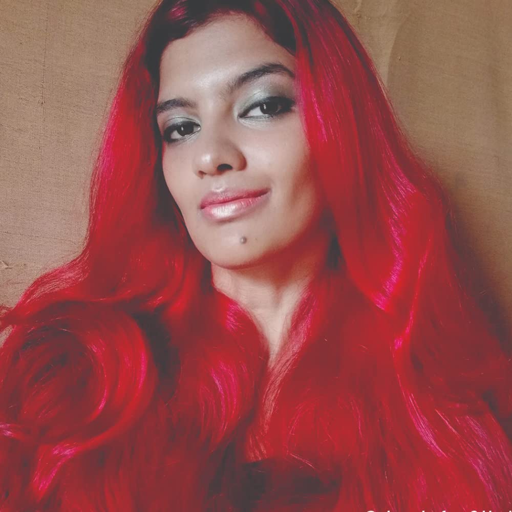 MANIC PANIC Classic Vampire's Kiss Semi Permanent Hair Color - Medium Red Hair Dye for Women & Men That Lasts 4-6 Weeks - Vegan, Ammonia & Cruelty-Free - Create & Mix Custom Shades (4oz)