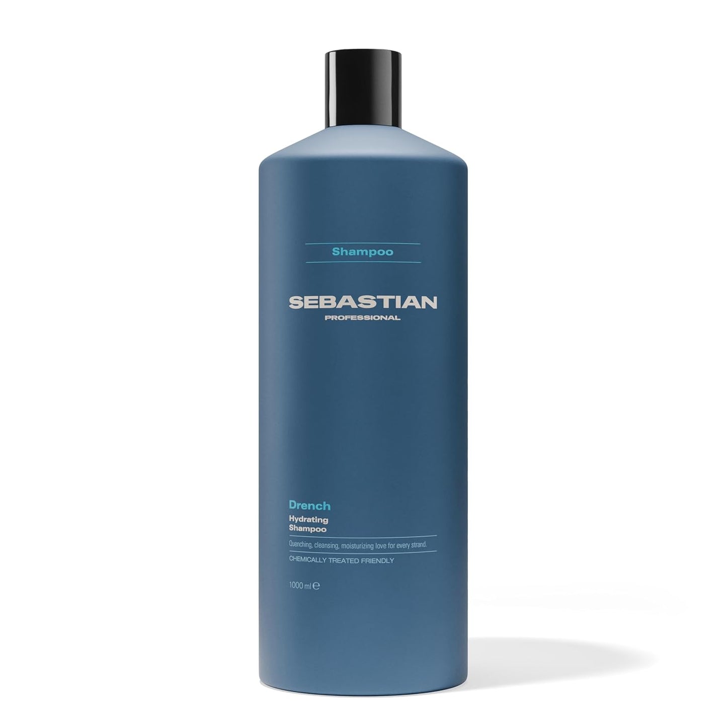 Sebastian Professional Drench Shampoo - Deep Moisturizing for Chemically Treated Hair | 33.8 Fl Oz