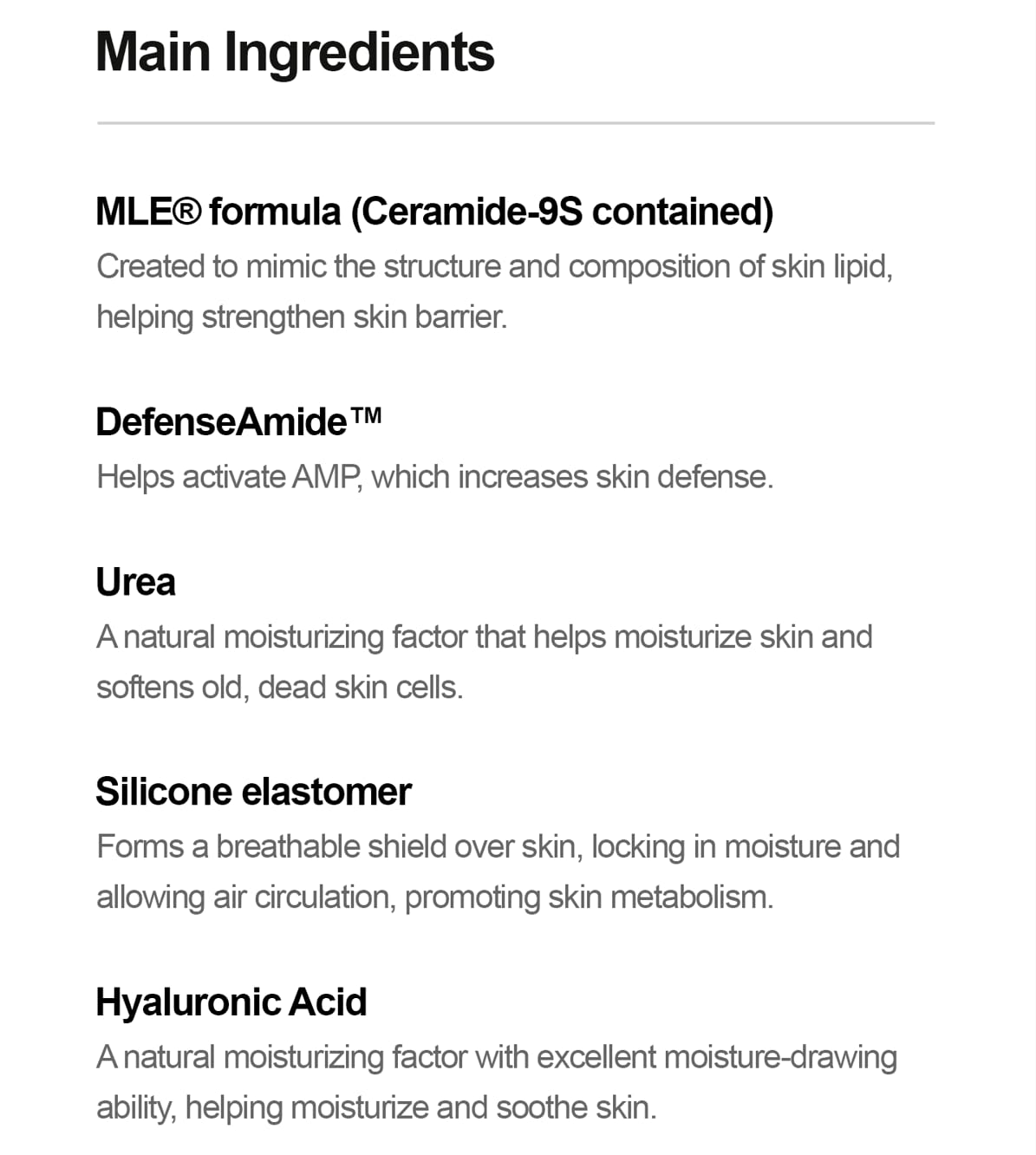 Zeroid Richenic Cream - Urea 5% Moisturizer for Dry Skin | Korean Dermocosmetic | 2 fl oz (60ml)