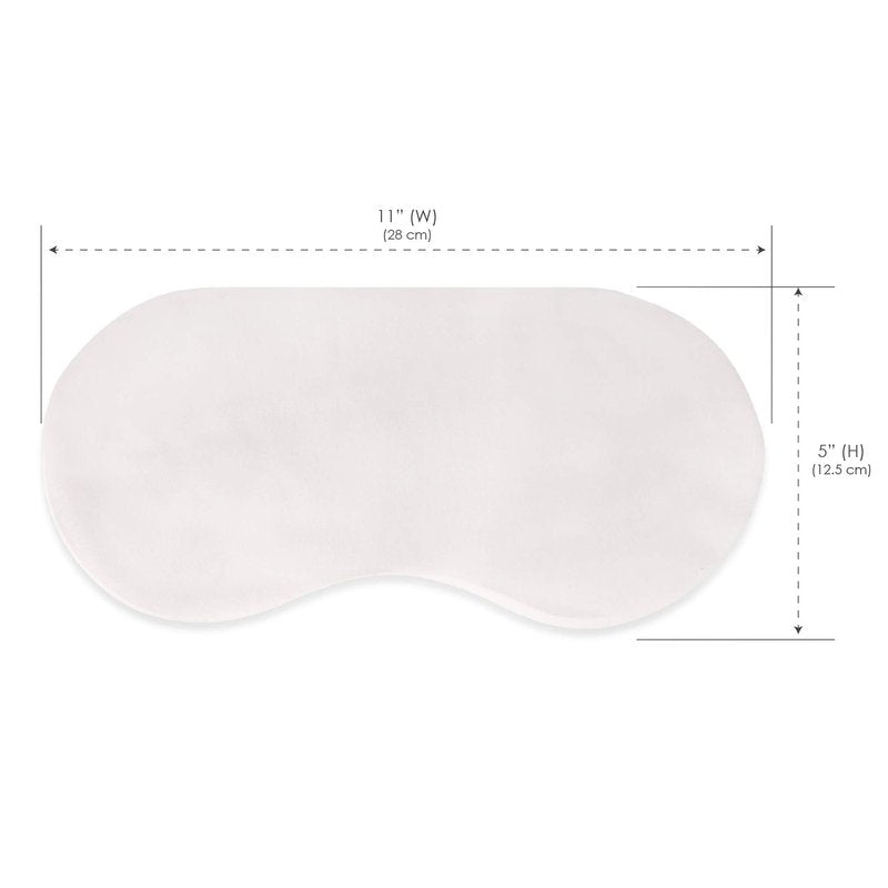 EarthLite Disposable Eye Pillow Covers, 100-Pack, Eye Pillow Protection, Safe & Sanitary Medical Grade, White