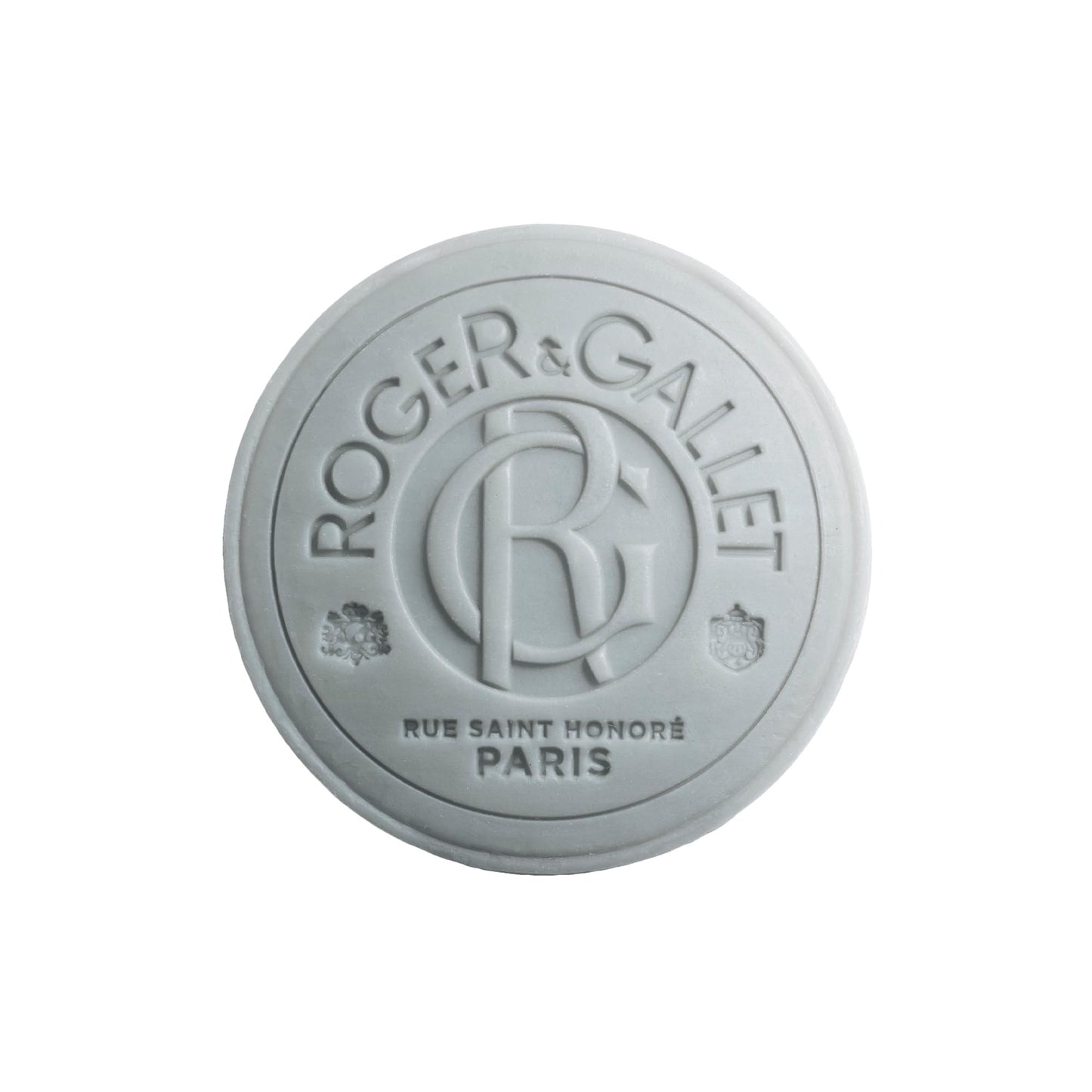 ROGER & GALLET Shaving Soap Bar Cologne Twist - Enriched with Sweet Almond Oil & Sage Extract - Gentle, Comfortable Shave - Solid Eco-Friendly Shaving Soap Puck for Men - 100g