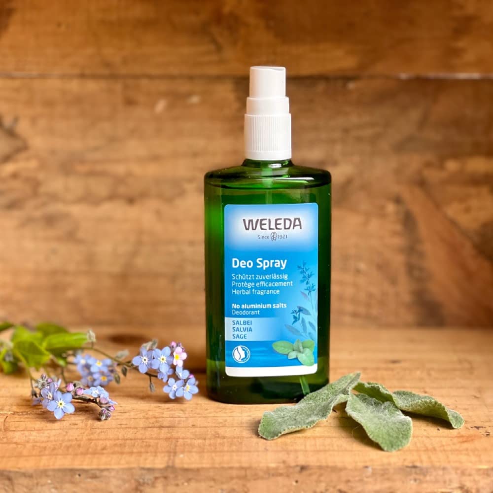 Weleda Sage Deodorant - Natural Odor Protection | 3.4 Fl Oz