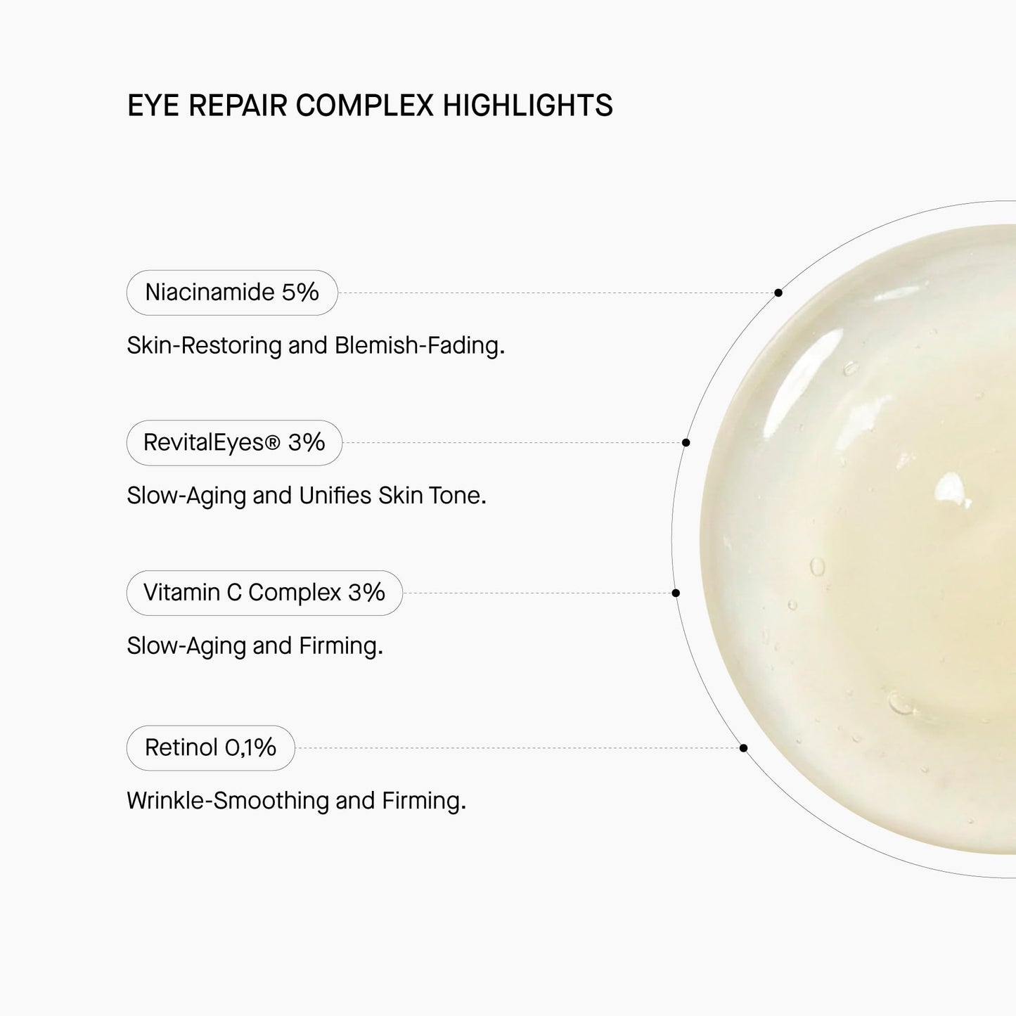 Transparent Lab EYE REPAIR COMPLEX - Overnight Eye Treatment