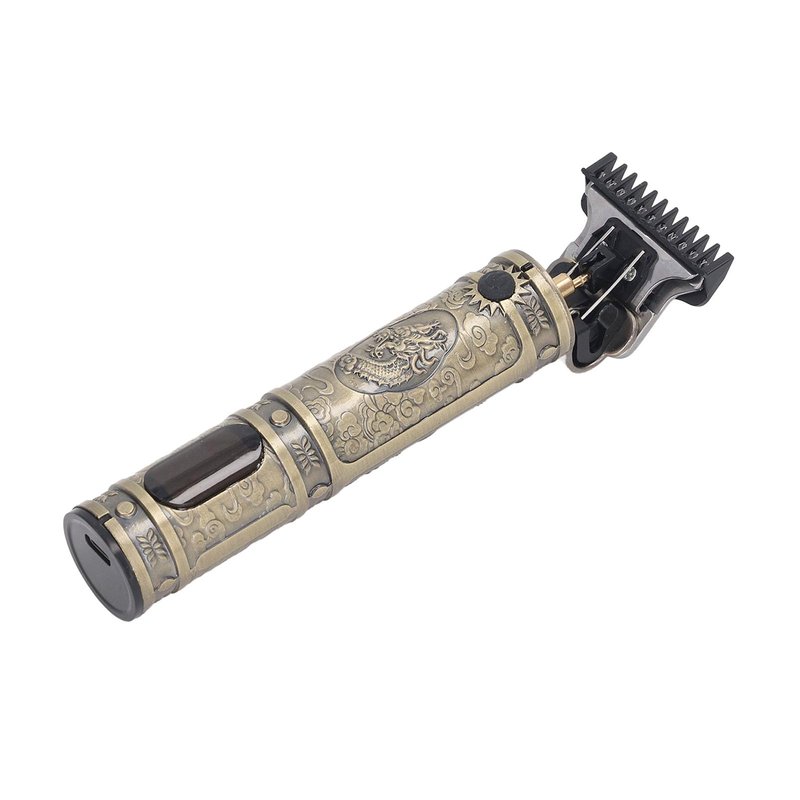 Haofy Hair Clipper, LCD Display Delicate Electric Hair Clipper Easy Cleaning Professional with 3 Combs for Outdoor