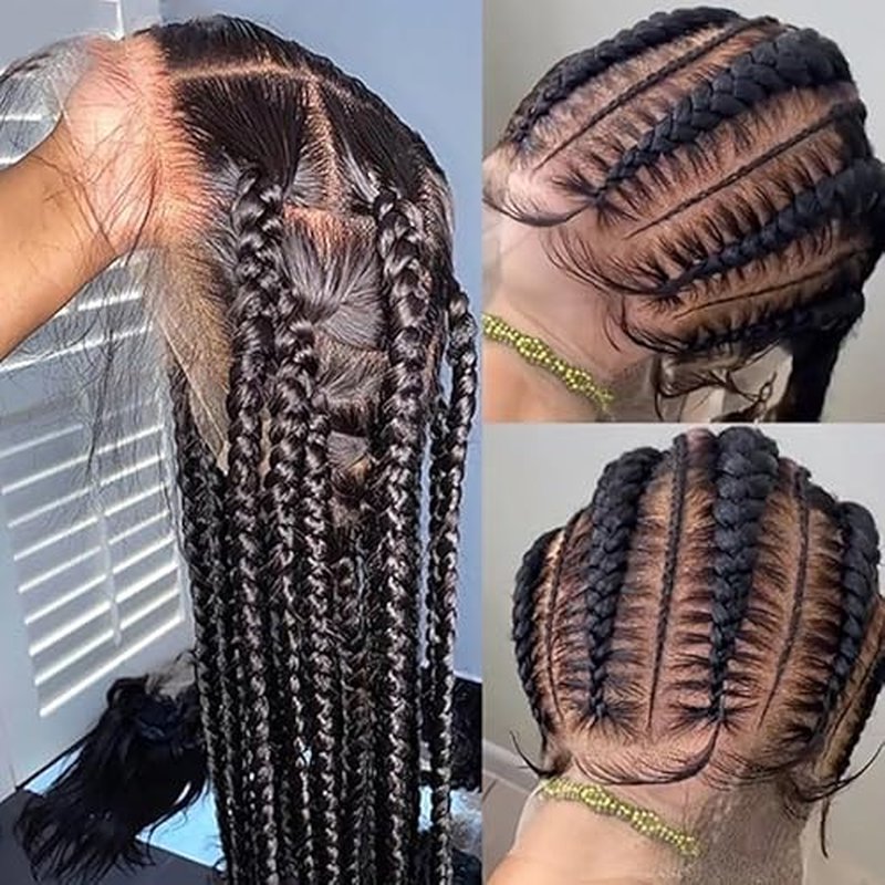 Full Lace Human Hair Wigs Transparent Lace Silky Straight Whole Lace Cap Remy Hair Extension Pre Plucked Glueless Free Parting Wig (10inch, Straight)