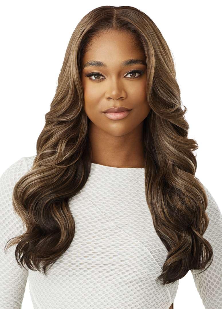 Outre Lace Front Wig - Perfect Hair Line 13X6 - Fiorina (OFF BLACK 1B)