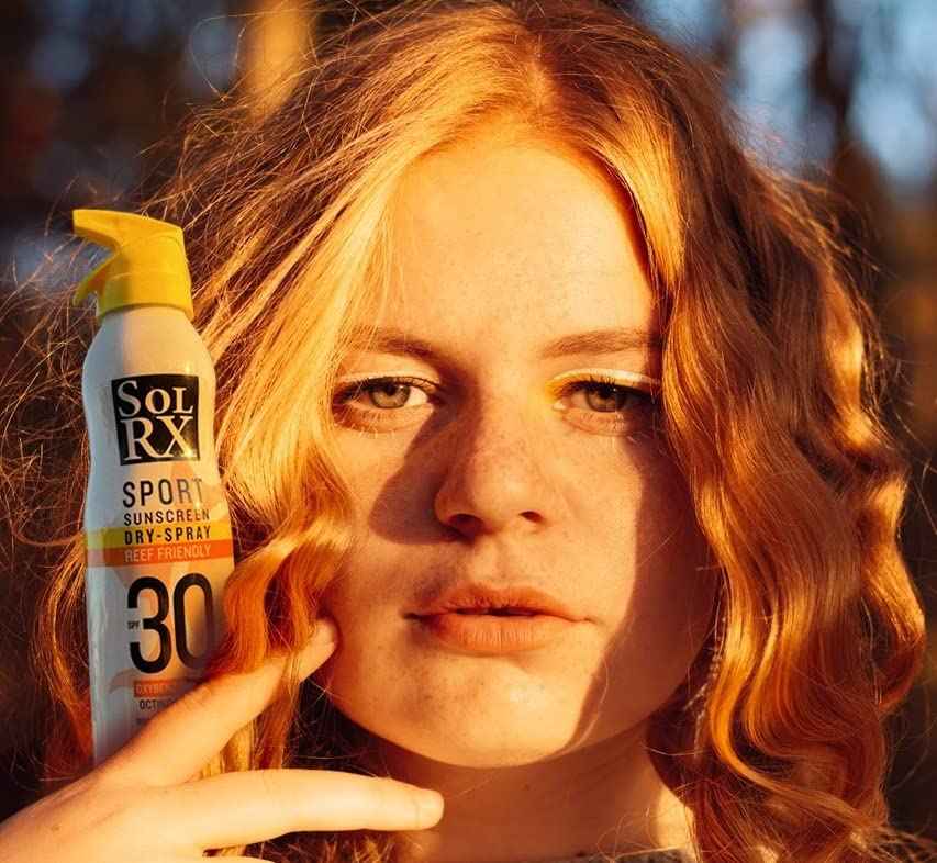 SolRX SPF 30 Sport Sunscreen Dry Spray, 6 oz
