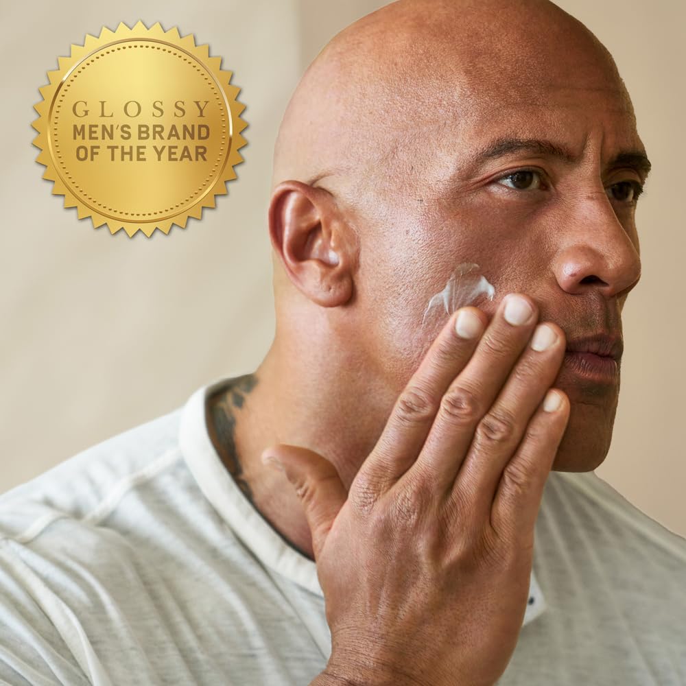 PAPATUI Men's Face Moisturizer - Restoring Formula with Niacinamide, Hyaluronic Acid & Ceramides | Unscented | 3.3 fl oz