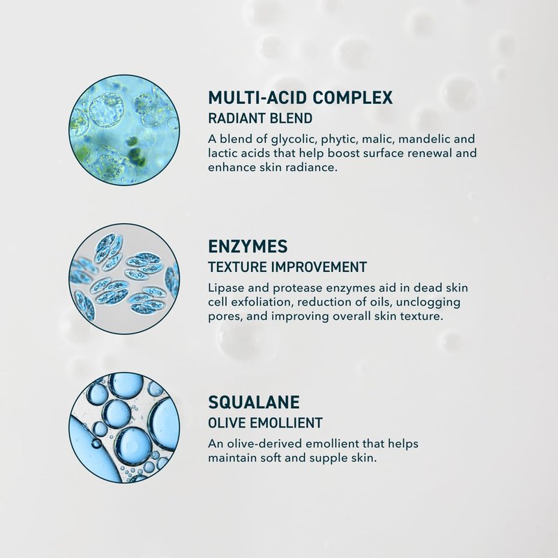 Multi-Acid Milk Peel - 15% Glycolic Acid Exfoliating Solution | Hydrating Chemical Exfoliant, 7.6oz