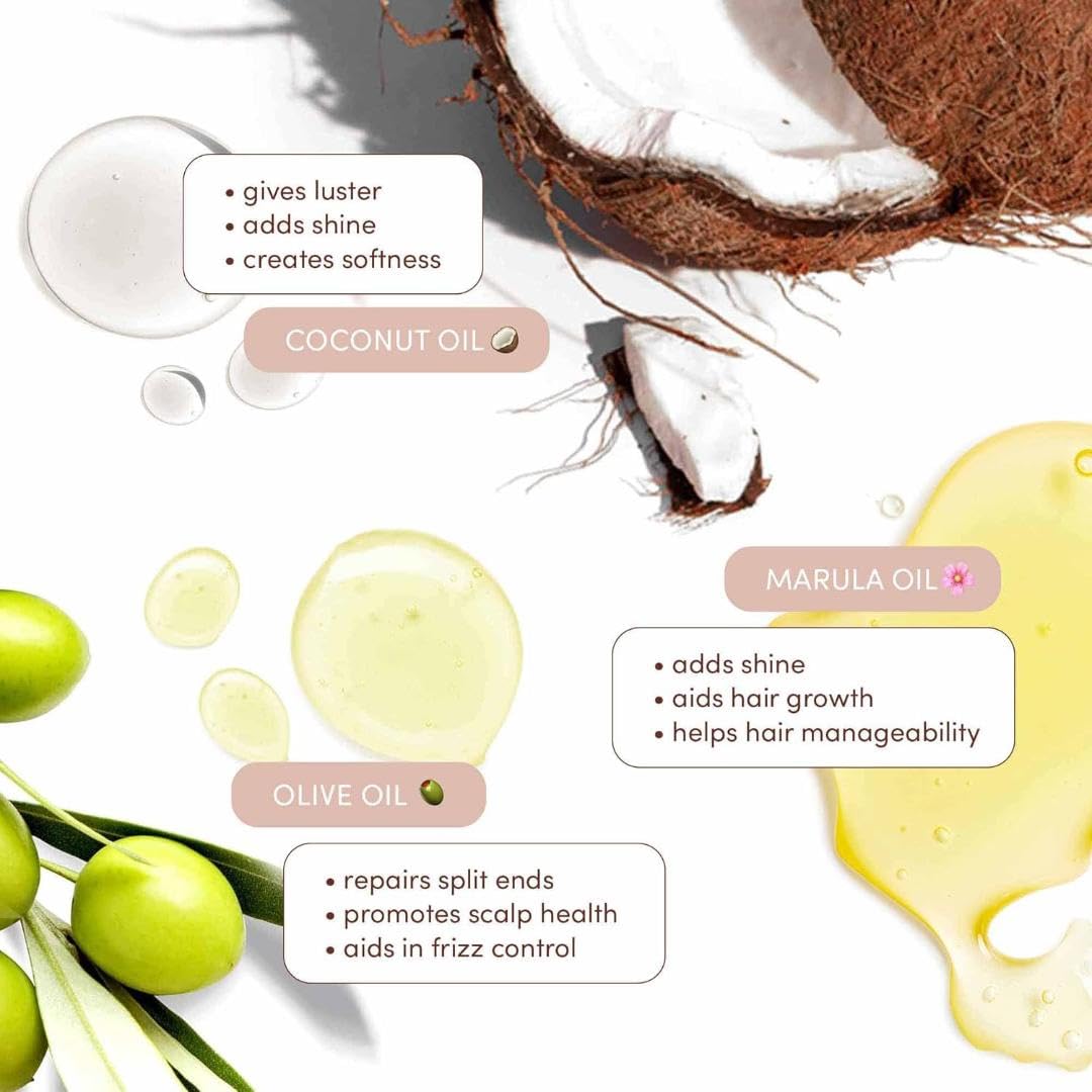 Mizani True Textures Moisture Replenish Conditioner - Deep Conditioner for Curly Hair with Coconut Oil & Olive Oil, Anti Frizz, Silicone-Free, Paraben Free, 33.8 Fl Oz