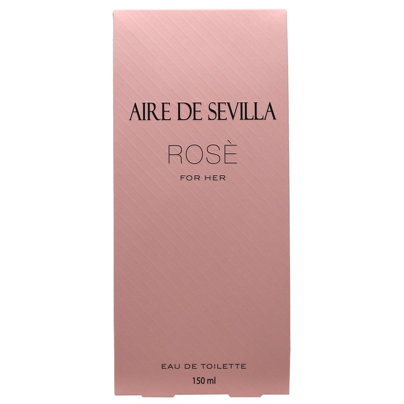 Instituto Español Aire de Sevilla Cologne Rose Eau de Toilette for Women, Sensuous and Elegant Floral Fragrance, Spray, 5.1 fl oz (150 ml), Made in Spain