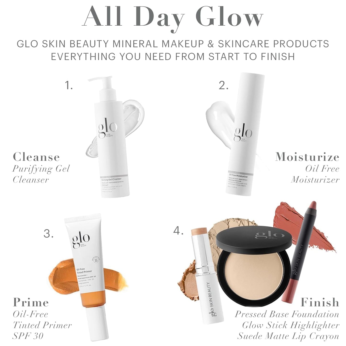 Glo Skin Beauty Pressed Base Powder Foundation, Honey Medium – Buildable Sheer to Full Coverage, Long Wear Face Powder Compact, Pressed Powder Makeup for Smooth, Semi-Matte Finish
