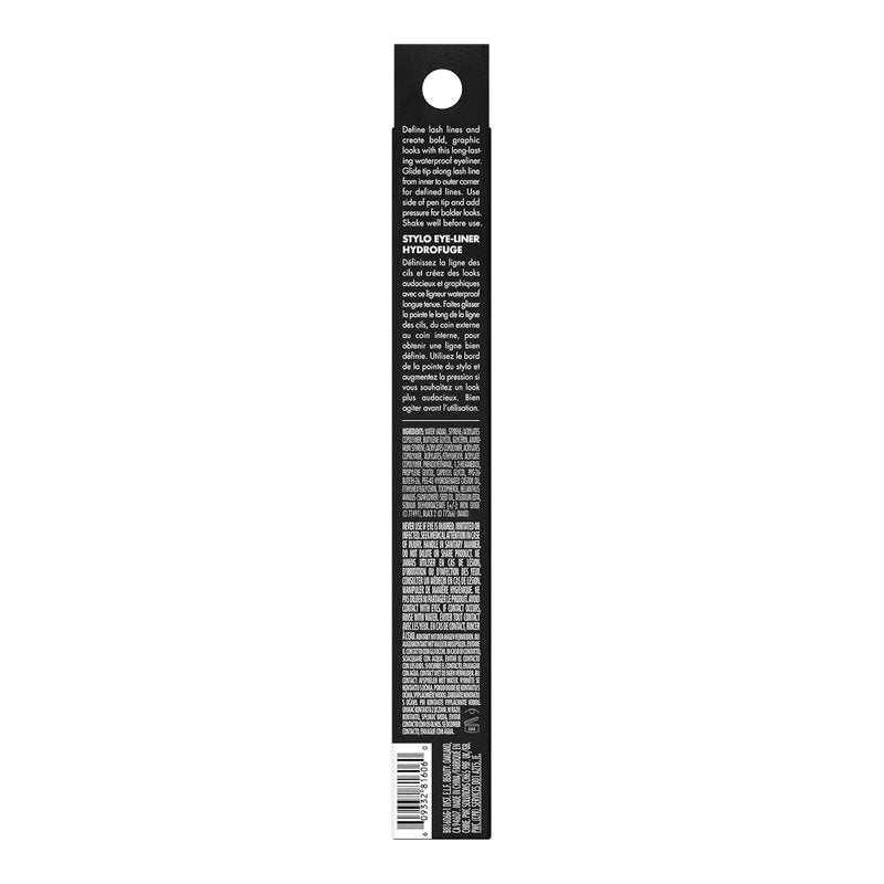 e.l.f. H2O Proof Eyeliner Pen - Waterproof, Long-Lasting Felt Tip Liner for Bold Looks | Deep Brown, Vegan & Cruelty-Free