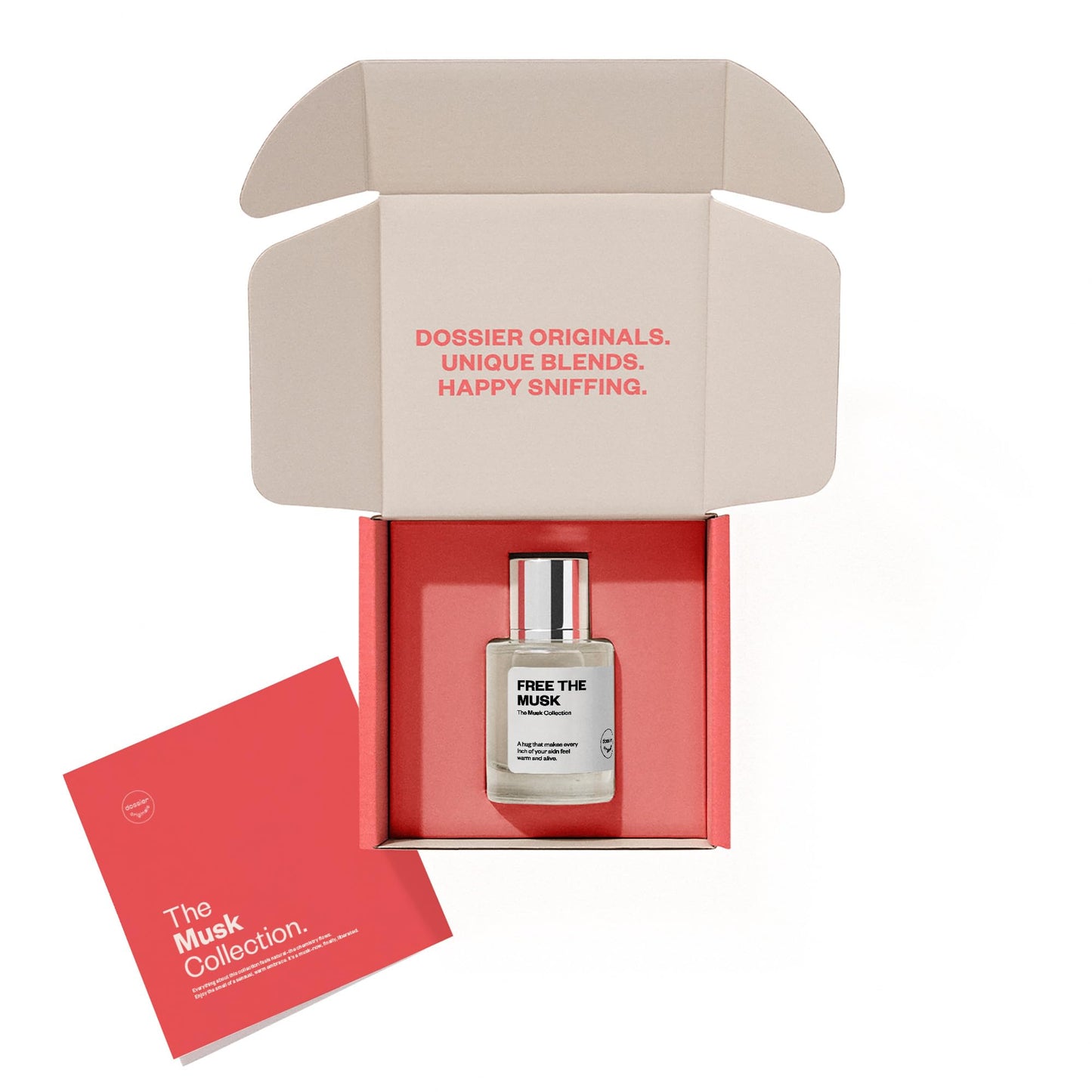 Dossier - Originals - Free The Musk - Eau de Parfum - Long-Lasting Clean Skin Musk Fragrance - Unisex - 1.7 fl oz (50ml)
