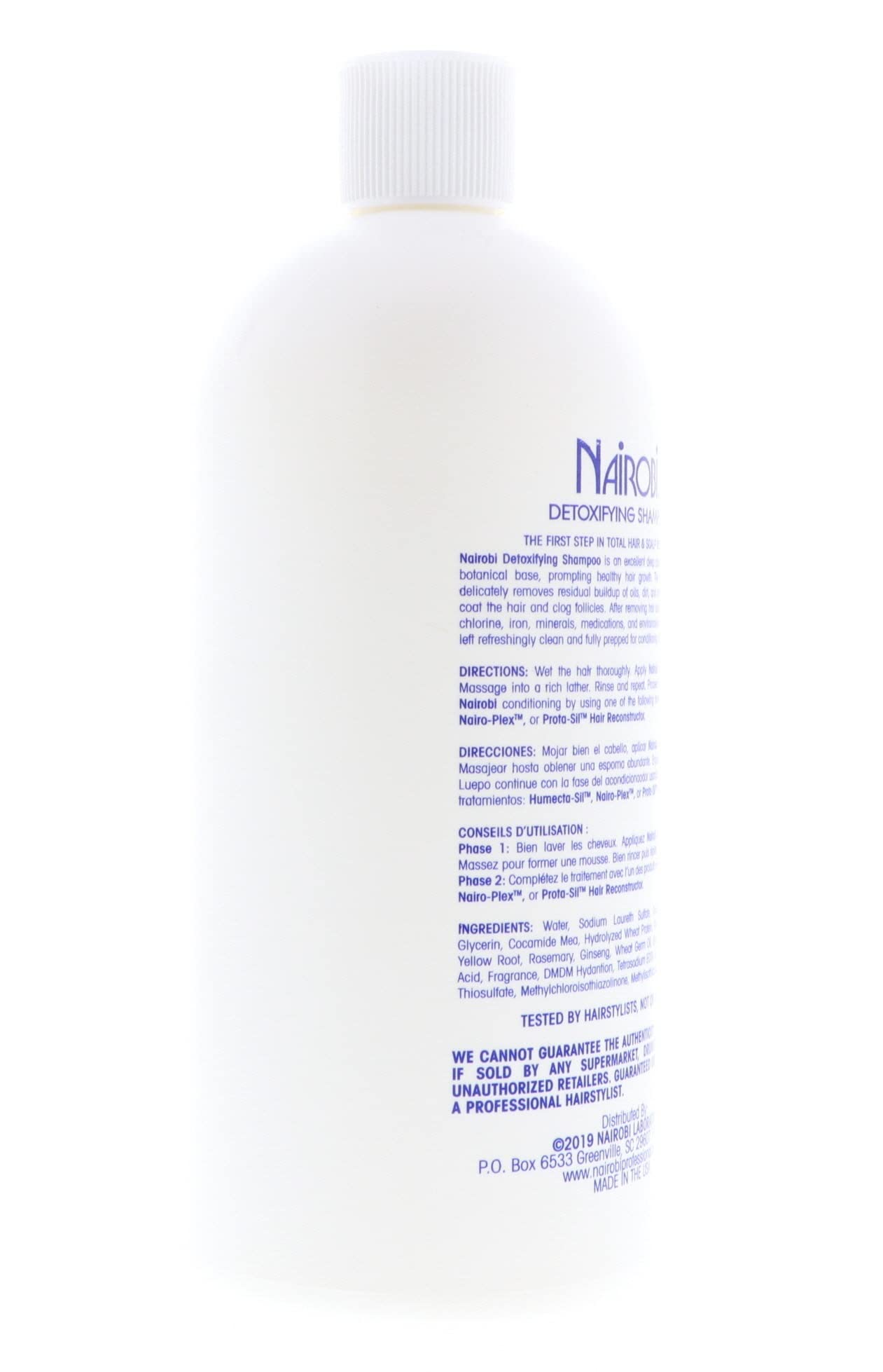 Nairobi Detoxifying Shampoo, 32 Ounce by Nairobi