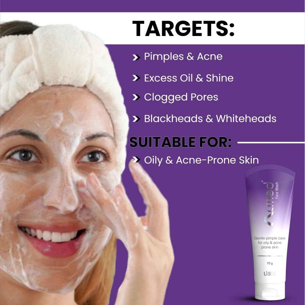 Acmed Pimple Care Face Wash 70gm
