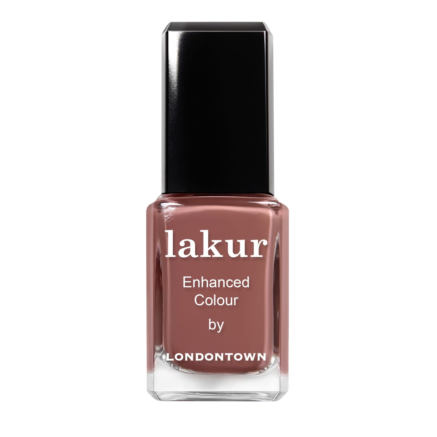 LONDONTOWN lakur Nail Polish, Nude & Brown Shades, Mudslide