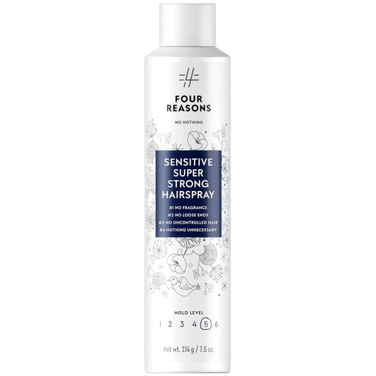 No Nothing Sensitive Hairspray - Unscented Hypoallergenic Finishing Spray for Women | Extra Strong Hold, 7.5 oz