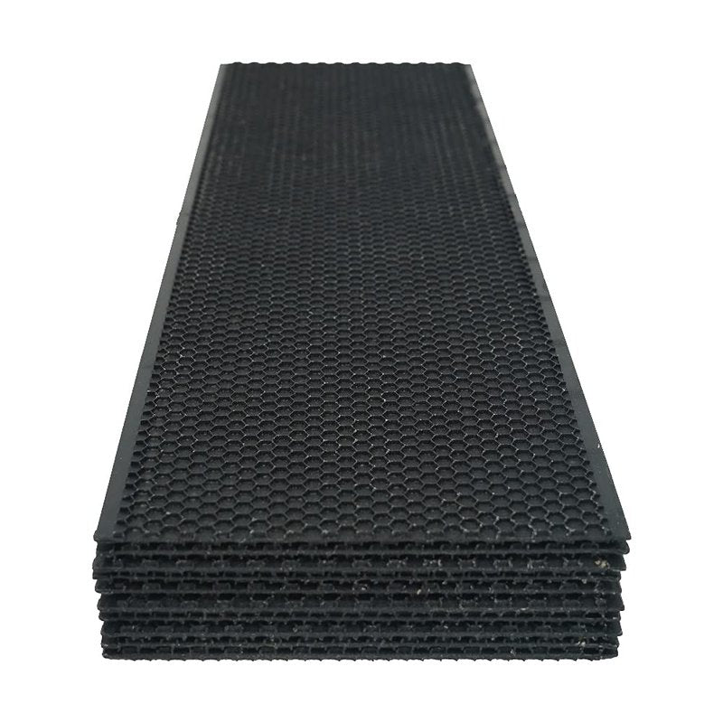 BEEXTM Beehive Waxed Coated Foundation Sheet Beehive Foundation Sheets Plastic Bee Foundation for Bee Frames Waxed Foundation Sheet Medium Bee Foundation 10 Sheets