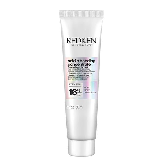 Redken Acidic Bonding Concentrate Hair Mask - Hydrating Bond Building Formula for Dry, Damaged Hair | 5-Minute Treatment