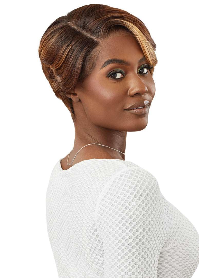 Outre Lace Front Wig - Melted Hairline - Kit (DEEP BURGUNDY)