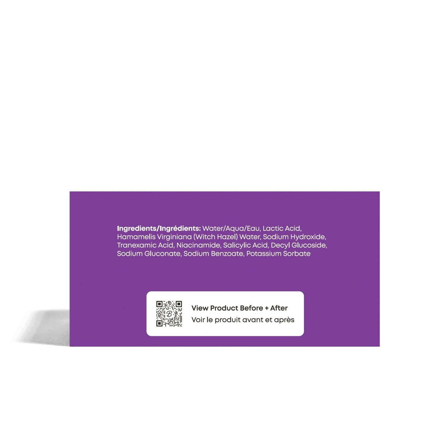 Bushbalm Exfoliating Ingrown Hair Pads - Enhanced with BHA & AHA for Underarm + Bikini Area - Daily Use to Soothe Ingrown Hairs & Razor Bumps - TXA for Dark Spots - Radiant Reset 30 Large Pads