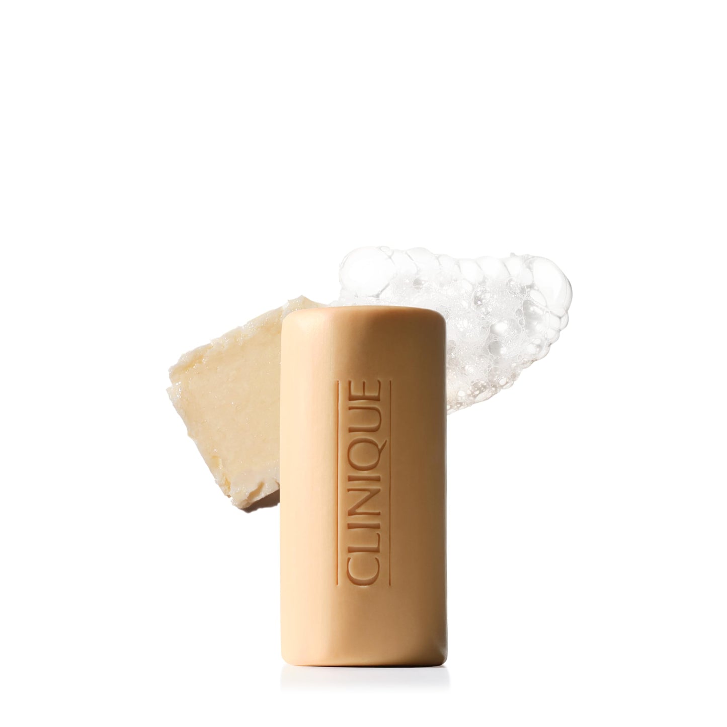 Clinique 3-Step Bar Soap Facial Cleanser for Dry Combination Skin Types | Gently Cleansing + Non-Drying
