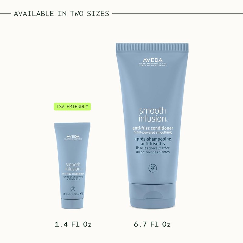Aveda Smooth Infusion Anti-Frizz Conditioner - Smoothing Formula for Medium & Thick Hair | Silicone-Free, Humidity Protection