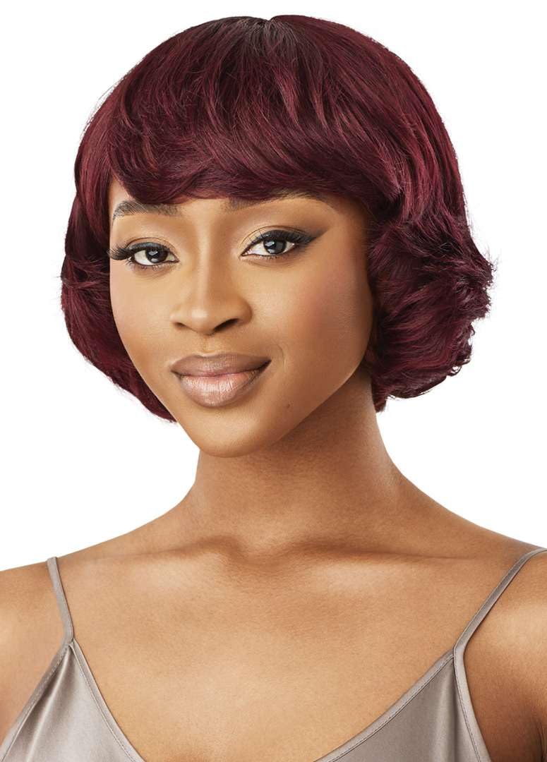 Outre Duby Wig - Human Hair - Aysel (OFF BLACK 1B)