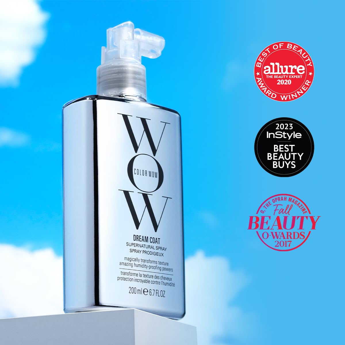 COLOR WOW Smooth + Shiny Hair Care Kit - Frizz Control & Shine Boosting Treatment