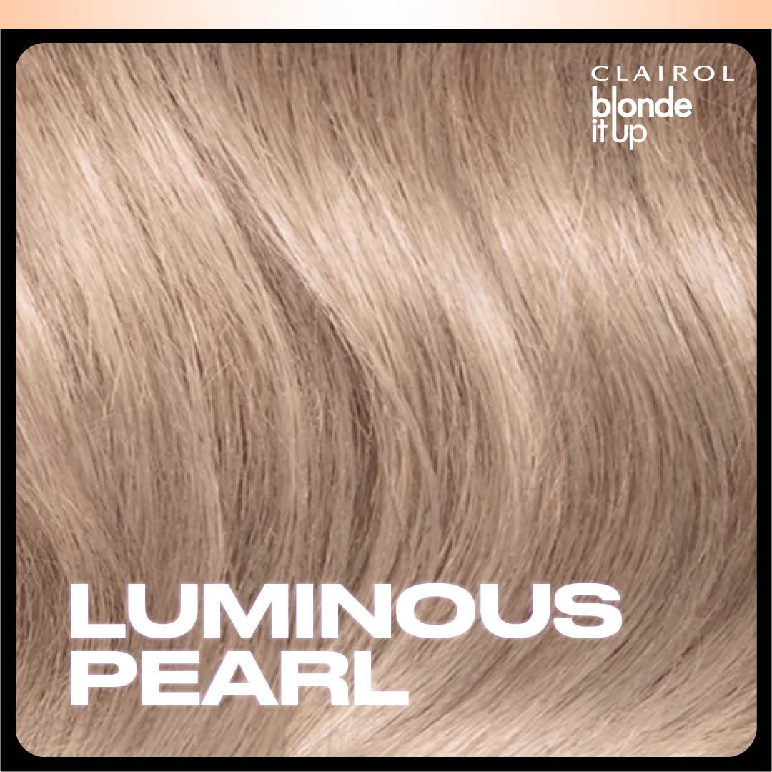 Clairol Blonde It Up Crystal Glow Toners Demi-Permanent Hair Dye, Luminous Pearl Hair Color | Ammonia Free | Add Pearlescent Tones to Pre-Lightened Shades | Neutralizes Warmth | Pack of 1