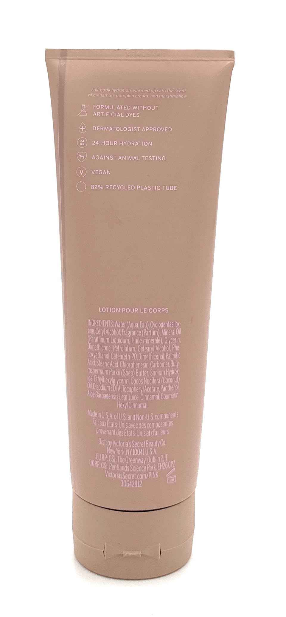 Victoria's Secret Pink Body Lotion Warm Vanilla 8 Fl Oz