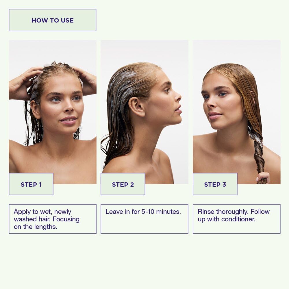 Maria Nila Sheer Silver, Silver/Purple Hair Mask, Neutralizes Brassy Yellow/Golden Shades in Blonde, White & Grey Hairs, Violet Pigments Gives Cool Tone, 100% Vegan & Sulfate/Paraben free, 8.5 Fl Oz