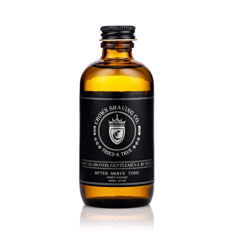 Men's After Shave Tonic - Authentic Barbershop Scent with Tobacco, Leather & Bay Rum | 120ml