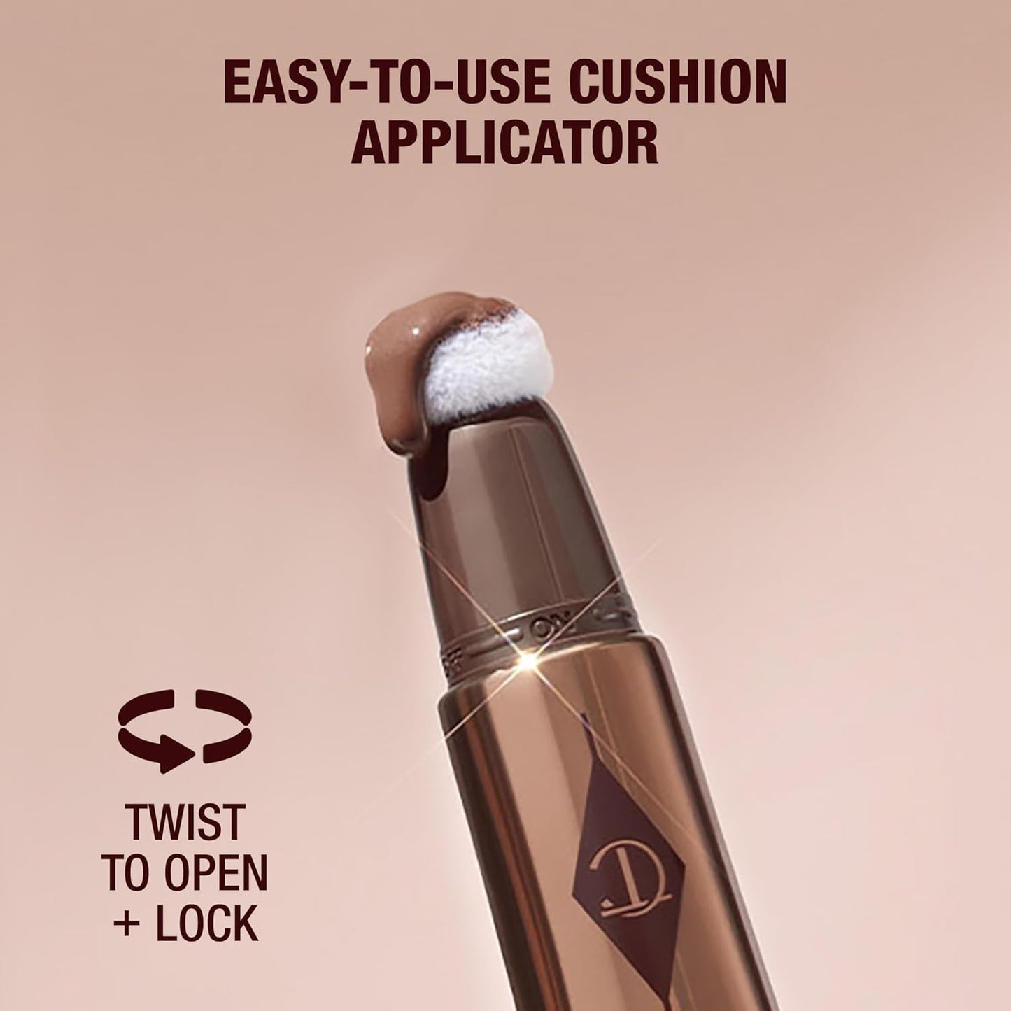 Charlotte Tilbury Hollywood Liquid Contour Wand - Easy Contour Stick & Liquid Bronzer for Natural Sculpting | Perfect for All Skin Types