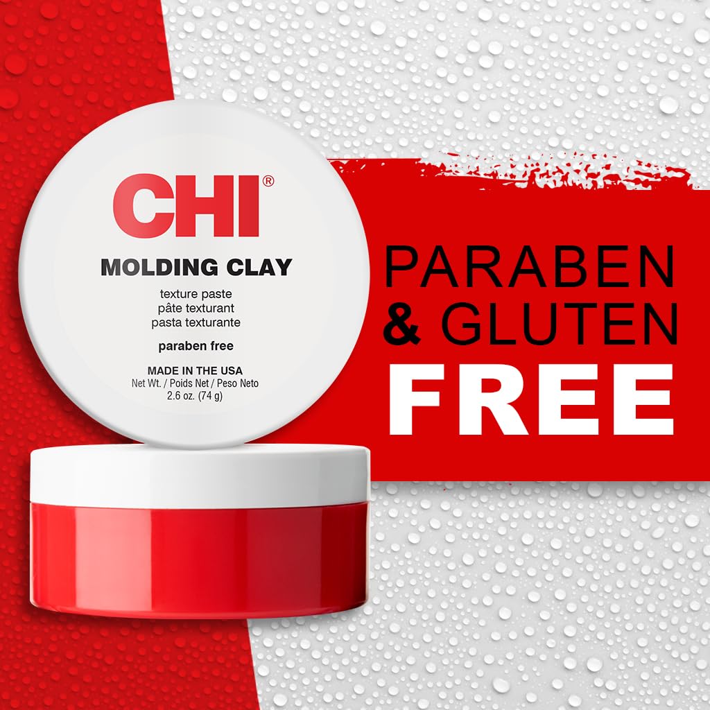 CHI Twisted Fabric - Moisturizing Hair Styling Paste for Sculpting & Molding | 2.5 Oz, Sulfate-Free, Paraben-Free