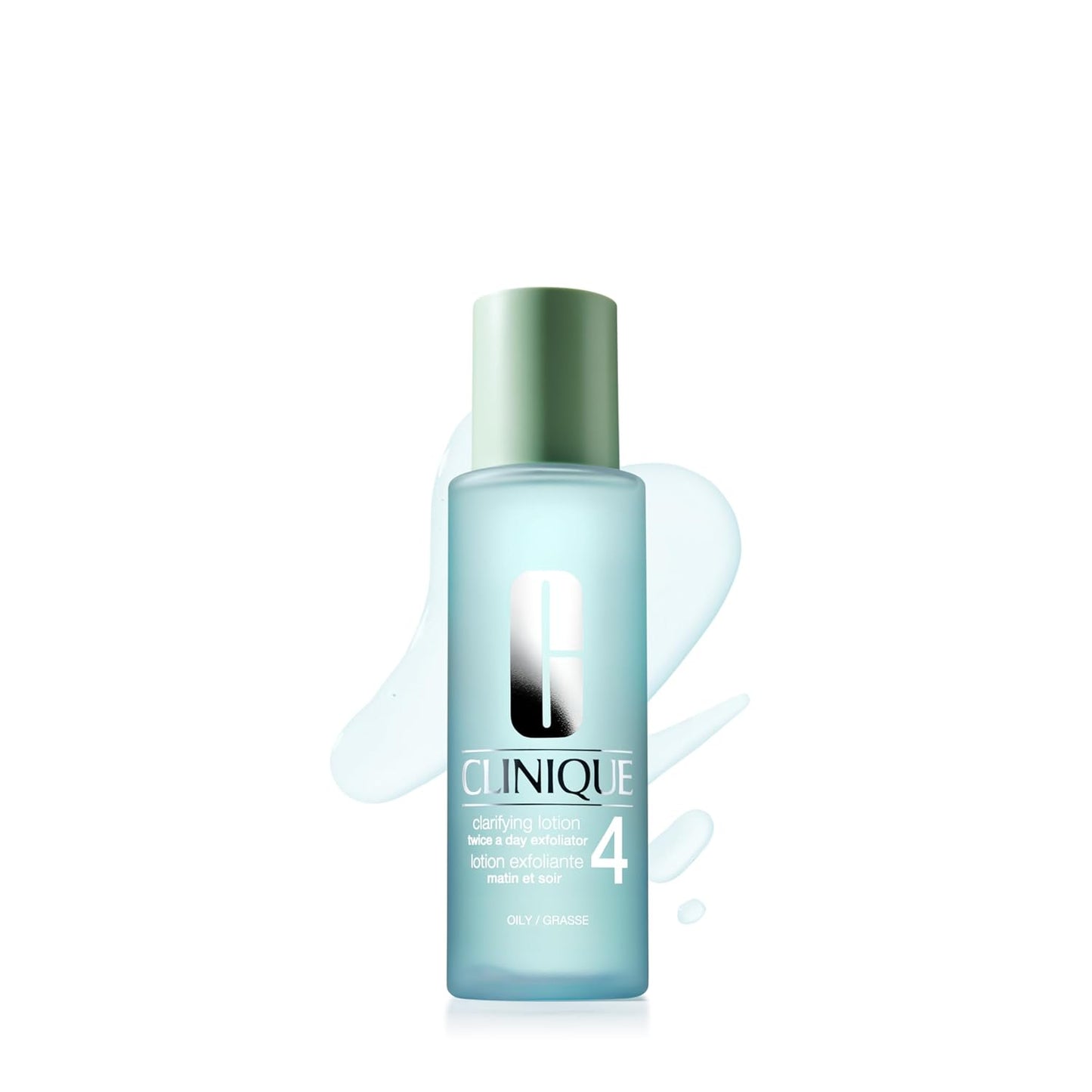 Clinique 3-Step Clarifying Lotion - Exfoliating Toner with Witch Hazel & Salicylic Acid for Oily Skin Types | 4 oz