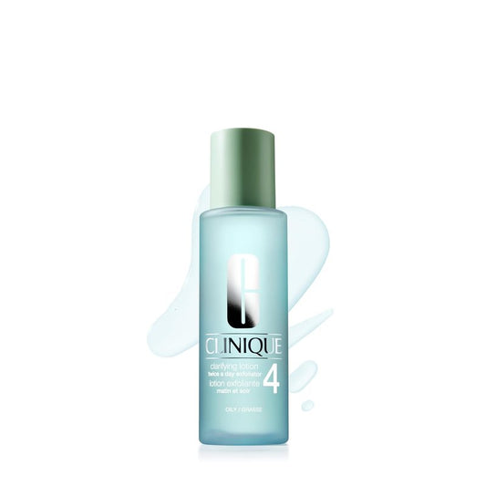 Clinique 3-Step Clarifying Lotion - Exfoliating Toner with Witch Hazel & Salicylic Acid for Oily Skin Types | 4 oz